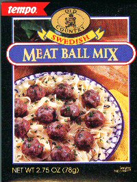 All Seasoning  Tempo Old Country Swedish Meat Ball Mix